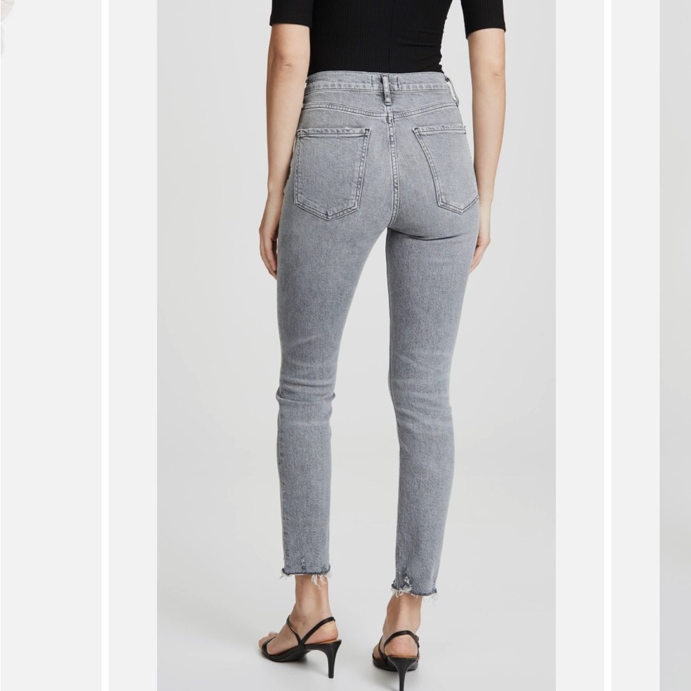 Agolde Nico High Rise Slim Jeans- Risk - Picture 2 of 8